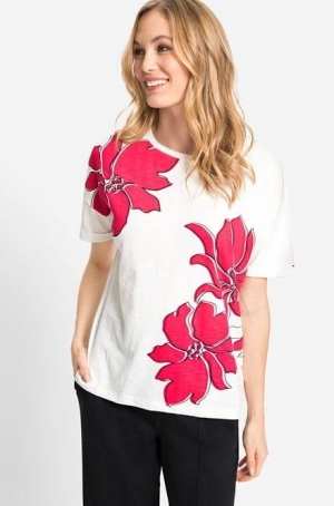 Olsen női felső,T ujjú, kereknyakú