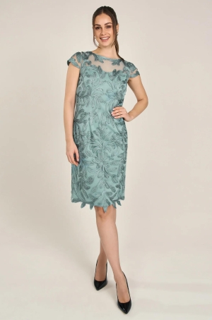 Apart női ruha, tüllbetétes, zsinorrátétes,