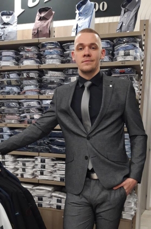 Digel férfi zakó, slim fit