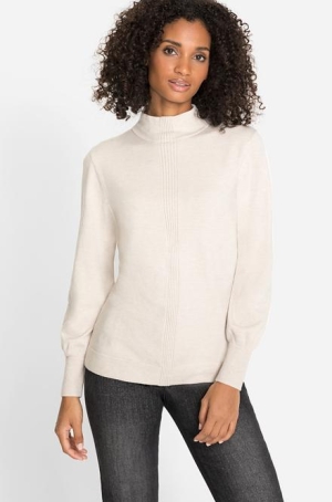 Olsen női pulóver félgarbó,hosszúujjú