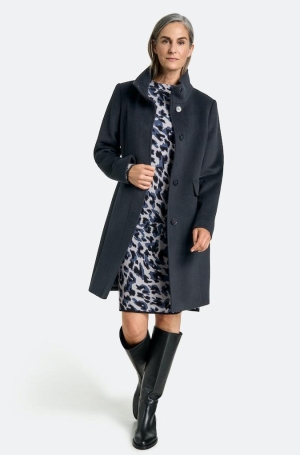 Gerry Weber női kabát szövet,gyapjú,állónyakú