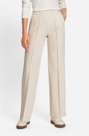 Olsen női nadrág strukturált,svédzsebes,gumisderekú