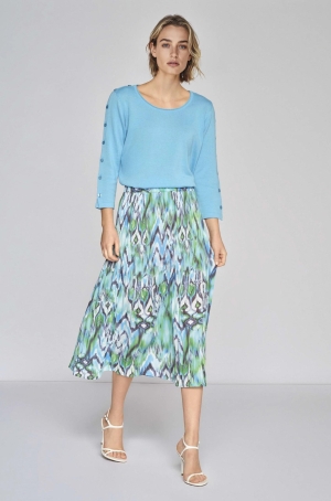 golléhaug női szoknya, gumisderekú, plisszé