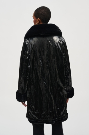 Joseph Ribkoff női kabát, szőrme, fregoli