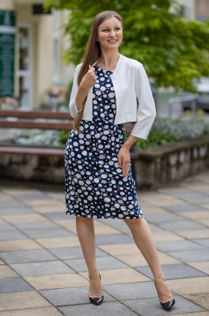 Vera Mont női kabátka 3/4-es ujjú,nyitott