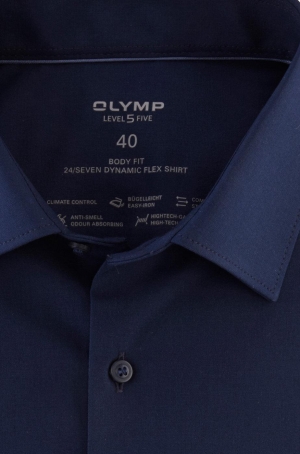 Olymp férfi ing, body fit, hosszúujjú