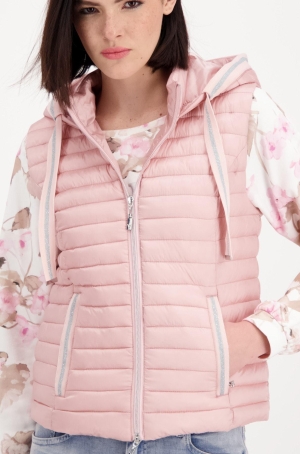 Monari női mellény kapucnis