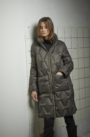 Cero & Etage női kabát, toll, 7/-8-os, foltzsebes