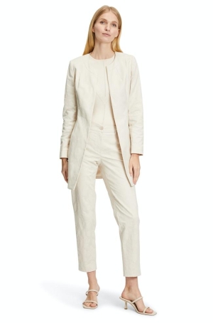 Betty Barclay női zakó, hosszított, elöl kapcsos, zsebes