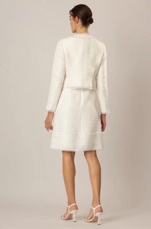 Apart női kabátka, chanel, flitteres, rojtos