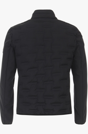 Casamoda férfi dzseki, steppelt, ujján-oldalán búvárbetétes