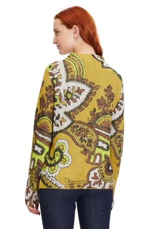 Betty Barclay női pulóver, tubusnyakú, törökmintás