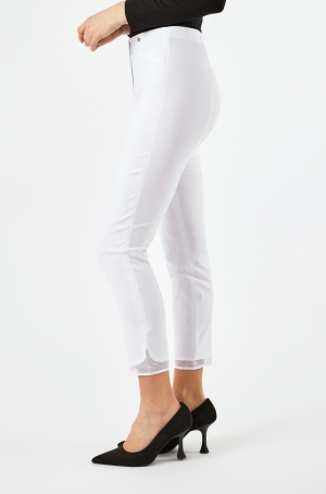 Robell női nadrág, szárán hálós