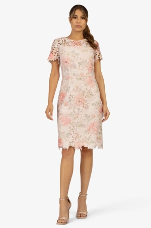 Apart női ruha, rövidujjú, csupacsipke