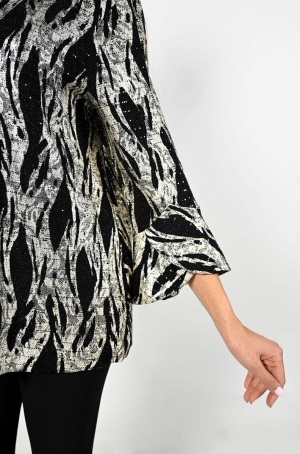 Frank Lyman női kabátka, A-vonalú, állónyakú, gombos