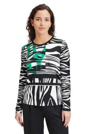 Betty Barclay női felső, kereknyakú, hosszúujjú