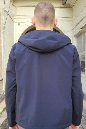 Pierre Cardin férfi dzseki, vízlepergető, kapucnis