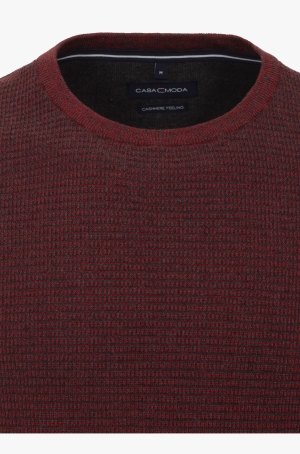 Casamoda férfi pulóver, kereknyakú