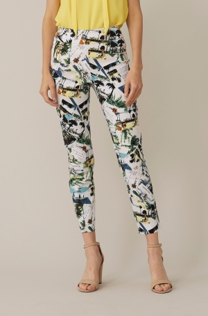 Joseph Ribkoff női nadrág,hosszú, gumis derekú