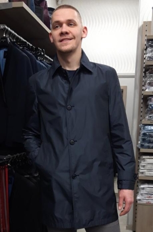 Digel férfi kabát vízlepergető,cipzáros,gombos