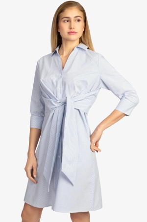 Apart női ruha, ingruha, megkötős, végig gombos, galléros