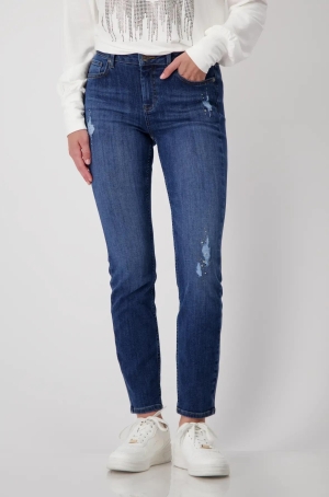 Monari női nadrág, farmer, köves