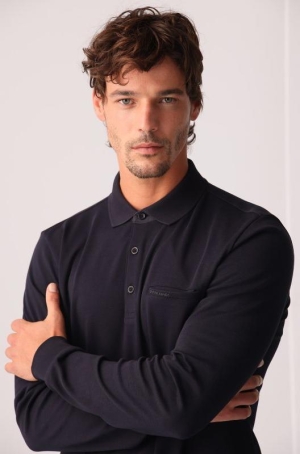 Pierre Cardin férfi ingpulóver hosszúujjú