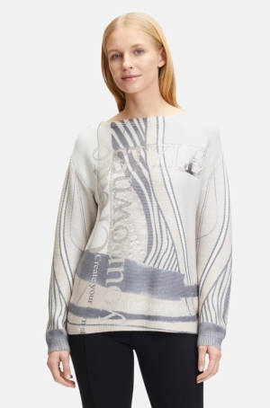 Betty Barclay női pulóver, kereknyakú