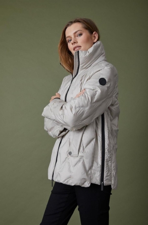 Cero & Etage női dzseki tollkeverék,kétoldalt cipzáros