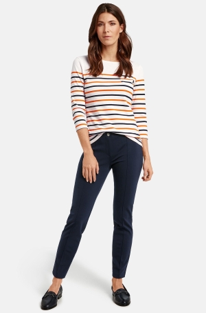 Gerry Weber női nadrág éltűzött,derékpánt nélküli